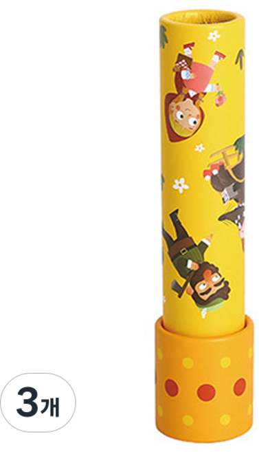 TOOKY TOY 拓客 原木教具 木製萬花筒 509 隨機出貨, 3個