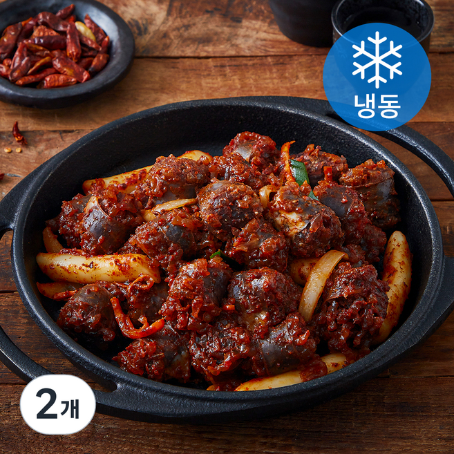 푸딩프렙 매콤 순대볶음 (냉동), 470g, 2개