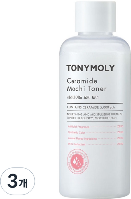 토니모리 세라마이드 모찌 토너, 100ml, 3개