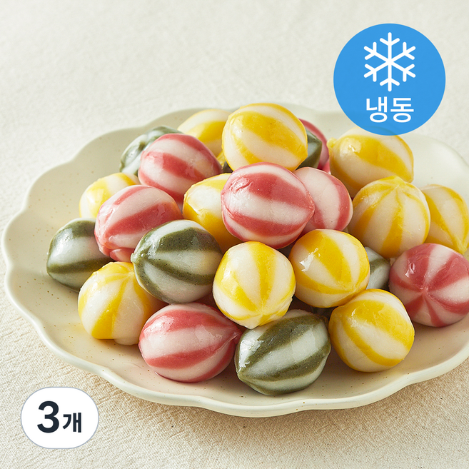 떡미당 구슬꿀떡 (냉동), 500g, 3개, 1개입