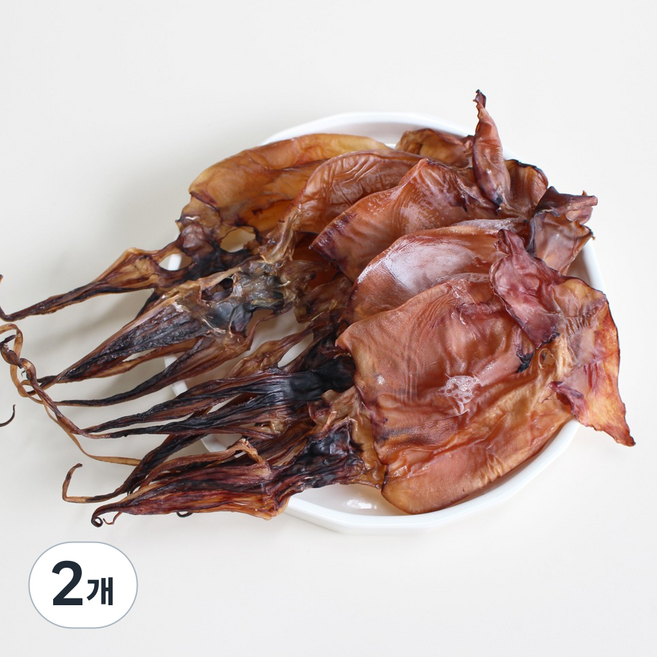 수산곳간 바로먹는 쫄쫄이 건오징어 4~5p, 2개, 110g