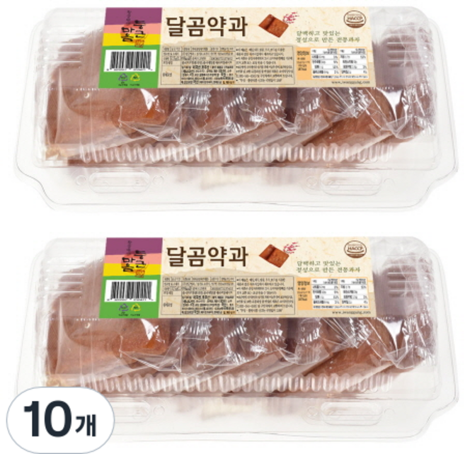 왕궁병과 둥근마음 달곰약과, 315g, 10개