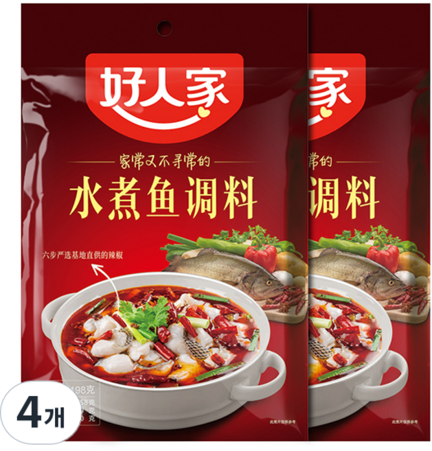 호인가 쉐이주위 소스, 198g, 4개