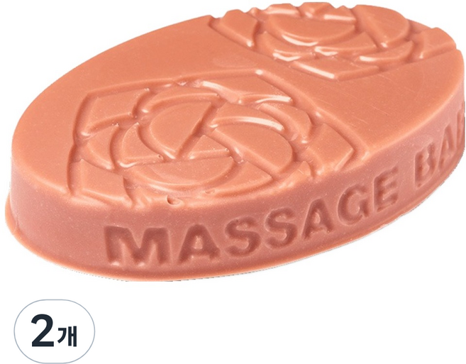 러쉬 트루 로맨스 마사지 바, 65g, 2개