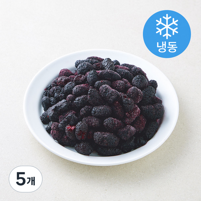오디 (냉동), 5개, 1kg