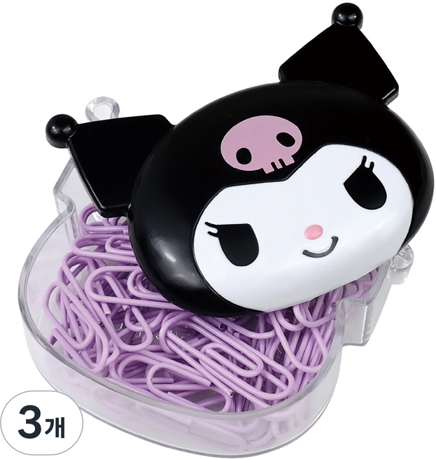 buyhearts 庫洛米彩色迴紋針, 50入, 3個