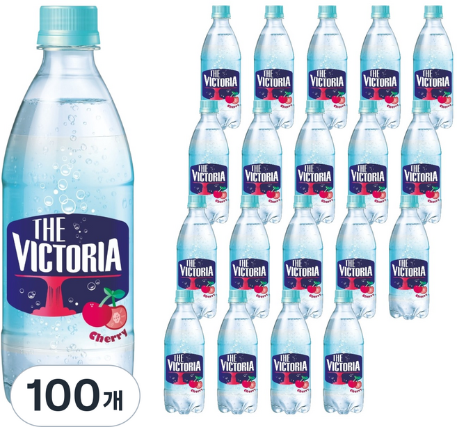 웅진빅토리아 체리 탄산음료, 500ml, 100개