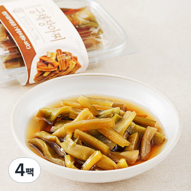 정성식품 궁채장아찌, 100g, 4팩