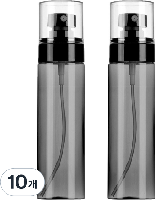 선동상사 미스트 스프레이 용기 100ml, 10개, 블랙
