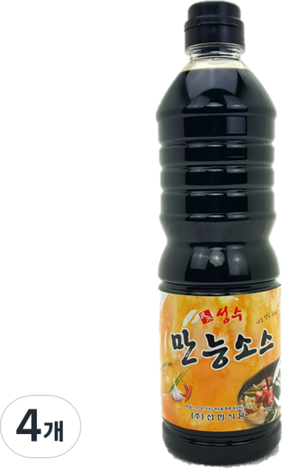 성수 만능 소스, 900ml, 4개