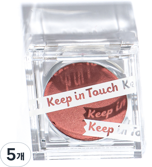 키핀터치 아이스 젤리 치크 블러셔 9g, B02 누드대즐링, 5개