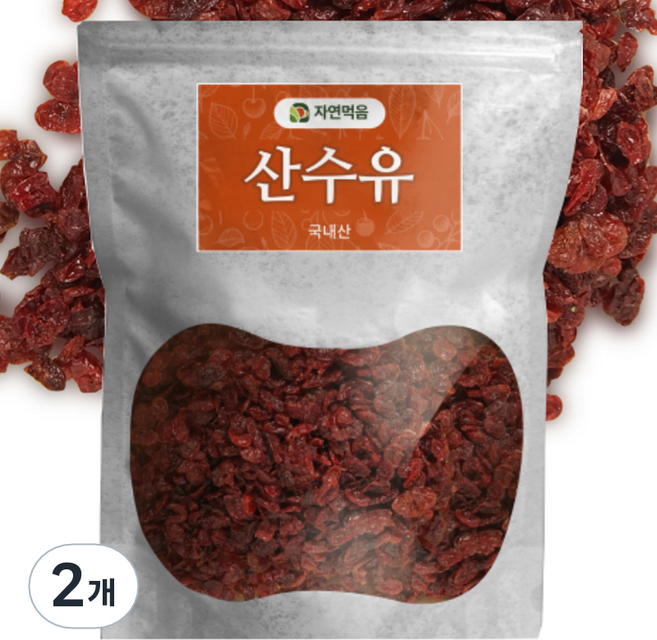 韓國產山茱萸乾, 200g, 2個