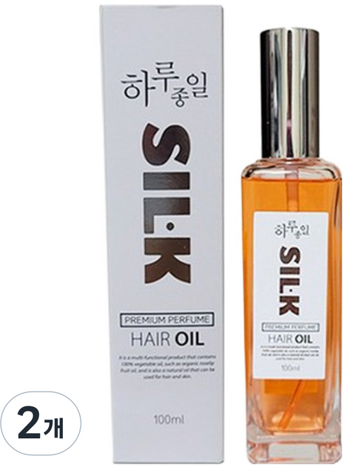 SYLKÉ 頂級香氛護髮油, 2個, 100ml