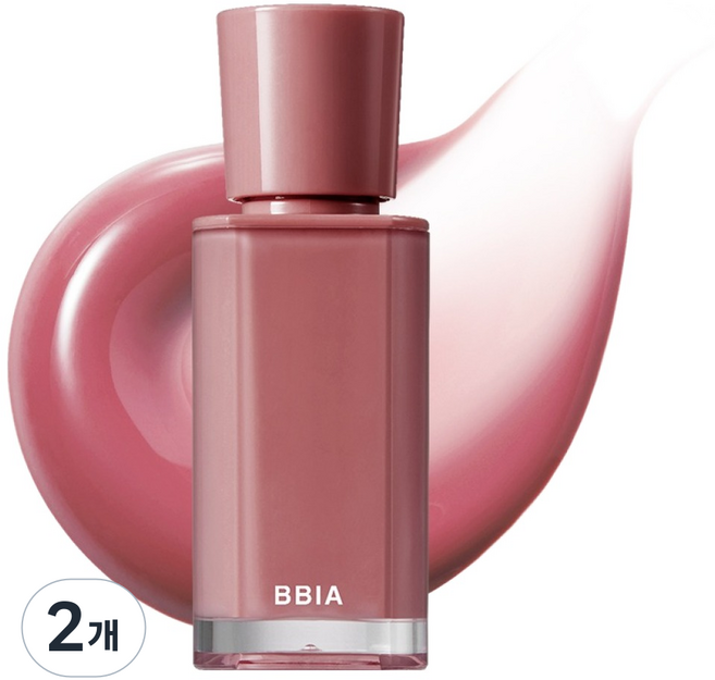 삐아 글로우 틴트 4g, 00 로지 보틀, 2개