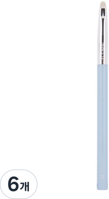 이지 브러시 AA 12 미니 커버 페이스, 혼합색상, 6개