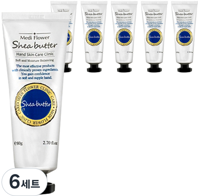 메디플라워 쉐어버터 핸드크림 3p + 쇼핑백, 18개