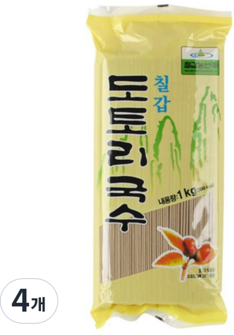 칠갑 도토리국수, 1kg, 4개