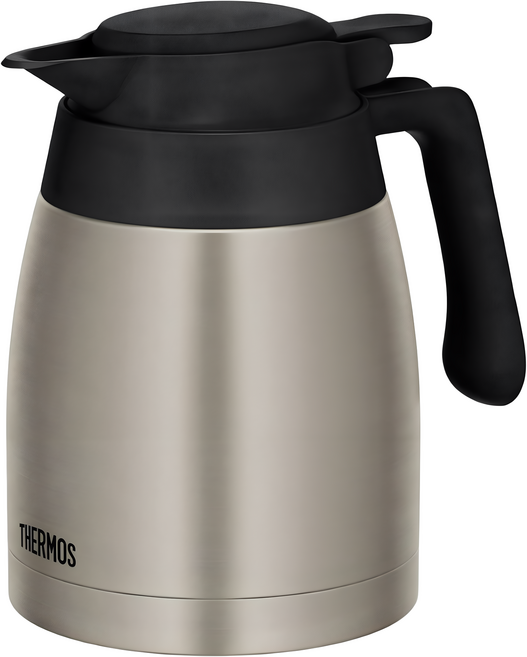 THERMOS 膳魔師 保溫壺 TTG-1000 S, 不鏽鋼色, 1L, 1個