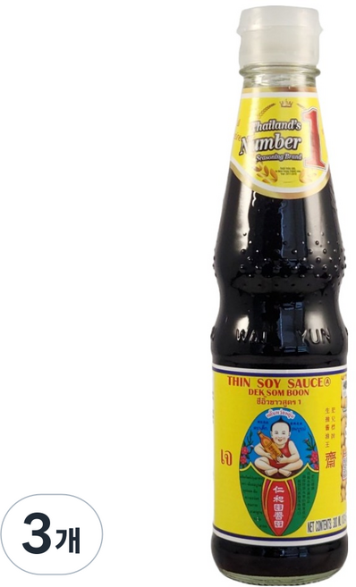 헬시보이 신소이 소스, 300ml, 3개