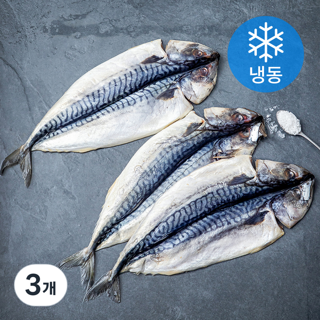 은하수산 노르웨이 간고등어살 250~350g (냉동), 1.5kg(250-350g), 3개
