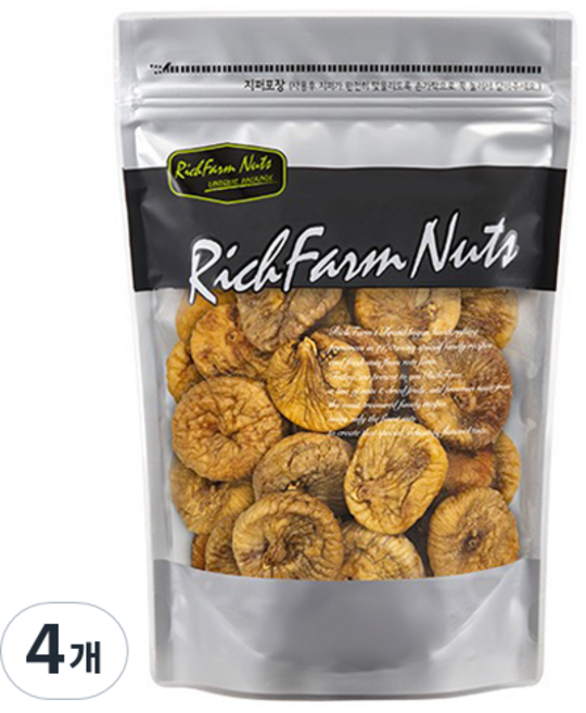 RichFarm Nuts 半乾燥無花果, 4個, 300g