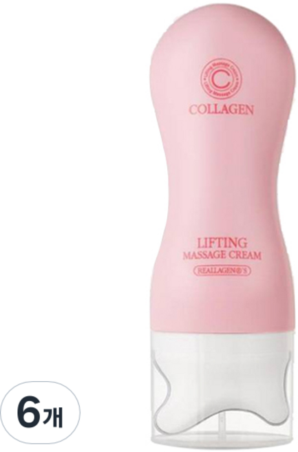 리르 콜라겐 리프팅 괄사 마사지 크림, 120g, 6개