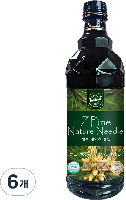 조은약초 세븐솔잎청 엑기스, 900ml, 6개