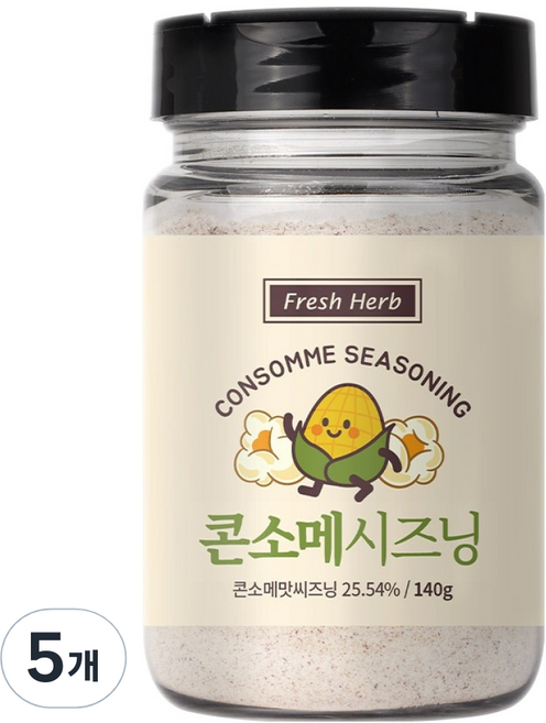 신선약초 콘소메 시즈닝, 5개, 140g