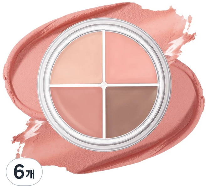 롬앤 한올 아이팟 라이너 5g, 03 피오니 크림 팟, 6개 - 쿠팡