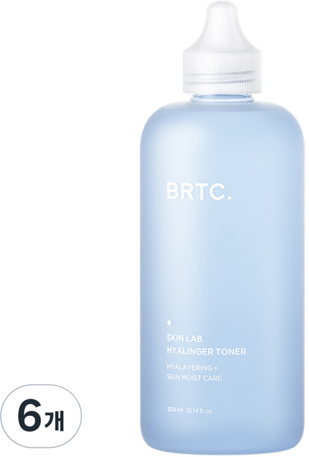 BRTC. Skin Lab 玻尿酸化妝水, 300ml, 6個