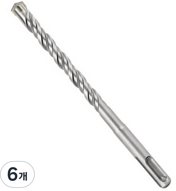 WORX SDS PLUS 드릴비트 4날, WSF-10160, 6개
