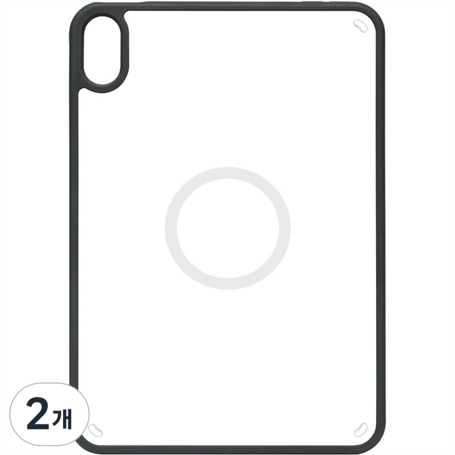 apin 아이패드 맥세이프 케이스, 혼합색상, 2개