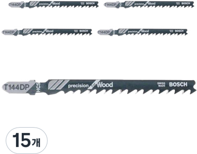 보쉬 목재용직쏘날 T144DP, 15개