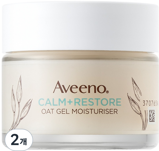 Aveeno 舒緩修復燕麥凝膠保濕乳, 50ml, 2個