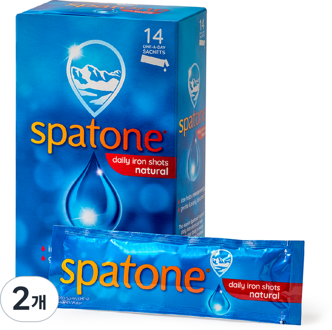 스파톤 오리지날 액상 철분제 14p, 280ml, 2개