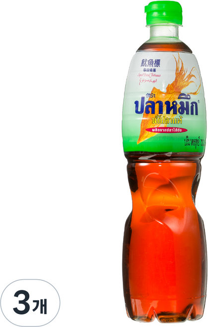 ㈜푸드피아 스퀴드 피쉬소스, 3개, 700ml