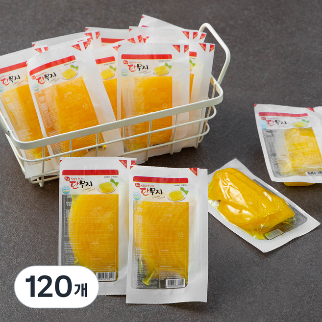 하나 단무지, 50g, 120개