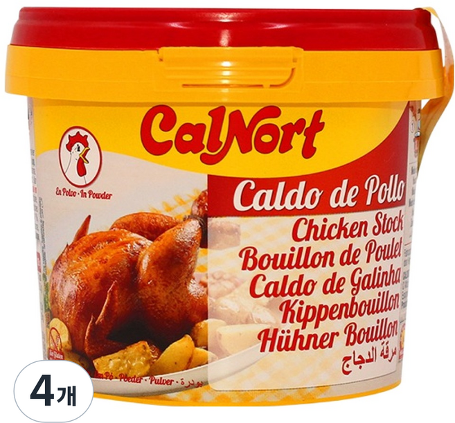 칼노트 치킨스톡, 4개, 250g