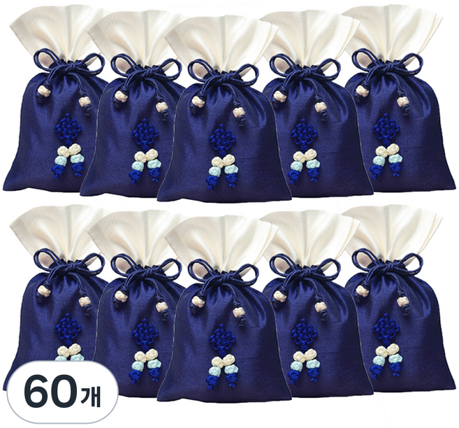 包裝網 傳統福袋 基本款 小, 18 海軍藍, 60個