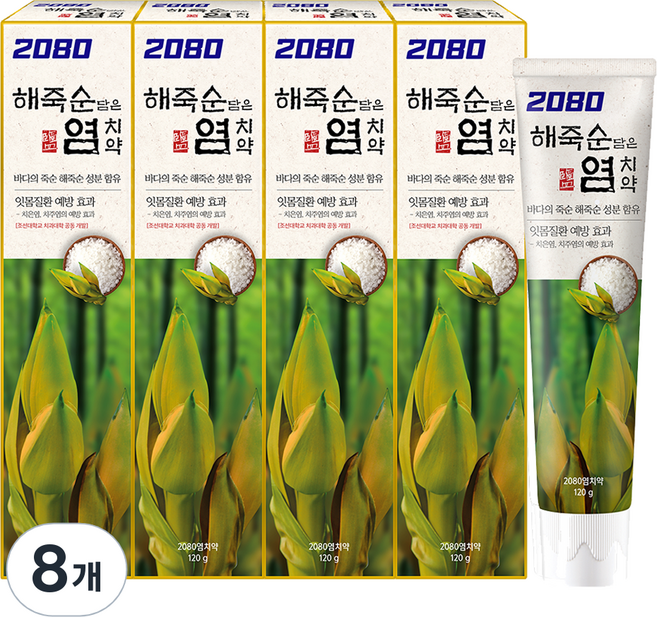 2080 해죽순 담은 염치약, 120g, 8개