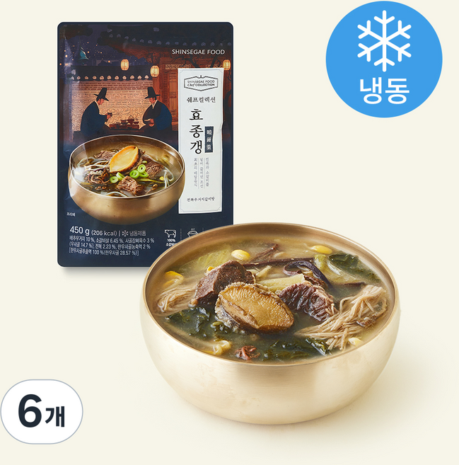 쉐프컬렉션 신세계푸드 효종갱 (냉동), 450g, 6개