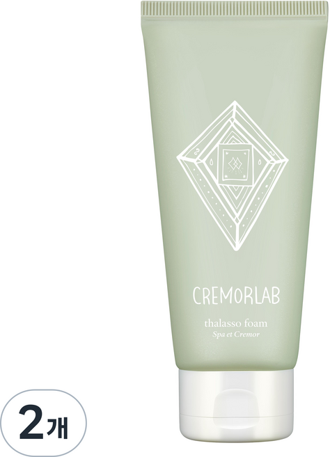 크레모랩 스파에크레모 딸라소 폼, 2개, 120ml