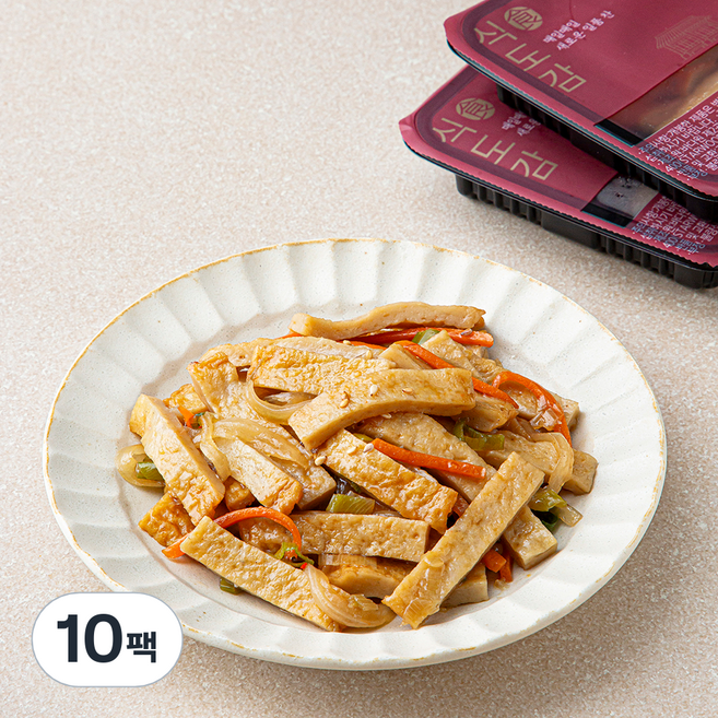 바다원 식도감 어묵볶음, 130g, 10팩