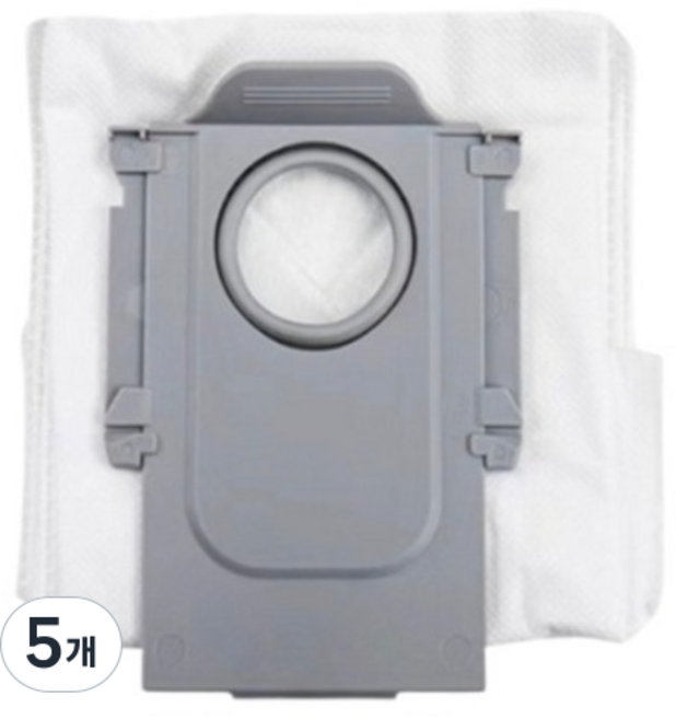리코베이직 호환가능 로보락 S8 MaxV Ultra 소모품 먼지봉투, 5개