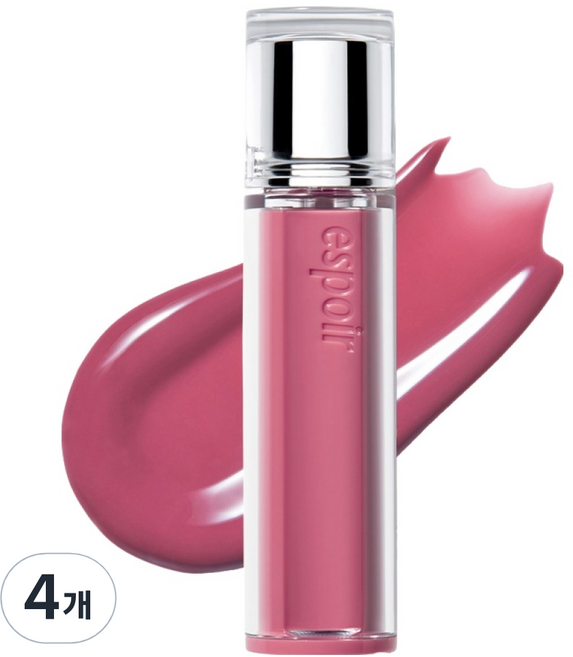 에스쁘아 꾸뛰르 글레이즈 립틴트 19호, 베리 소다, 4개