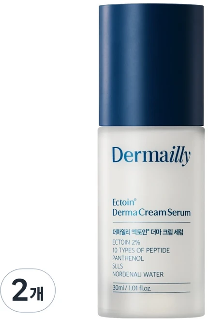 더마일리 엑토인 더마 크림 세럼, 30ml, 2개 - 쿠팡