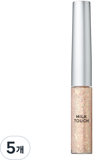 밀크터치 페어리 쥬얼 아이 글리터, 2 핑크 스플래쉬 쥬얼리, 5개