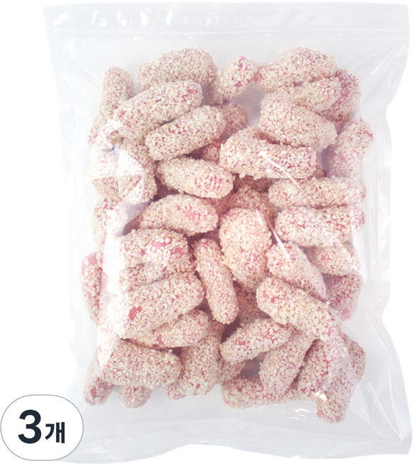 우리가스토리 백년초 찹쌀유과, 350g, 3개