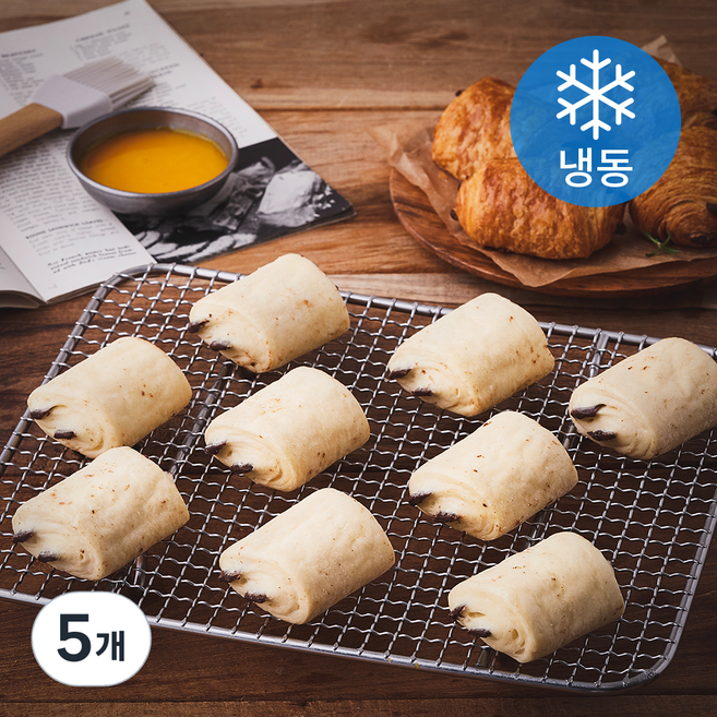 브리도 미니 뺑오쇼콜라 (냉동), 28g, 10개입, 5개