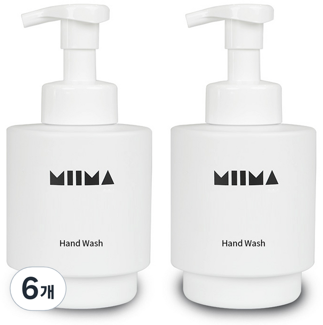 미마 핸드워시 코튼향, 300ml, 6개